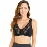 Adjustable Shockproof Lace Sports Bra