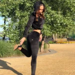 Melody Black Push Up Thick Pants