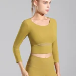 Cross Back Gather Top