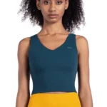 Deep V-neck Shoulder Straps Yoga Bra