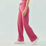 Nude High Waist Drawstring Nylon Jogger