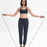 Cotton and Polyester Jogger with Drawstring Waist
