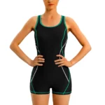 Women One-Piece Sports Swimsuit