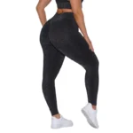 Shimmer Waistband Polyamide Leggings