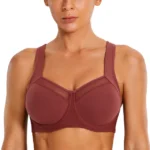 High Impact Non-Padded Underwire Sports Bra