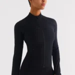 Ribbed Texture Slim Jacket