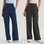 Knit Wide-Leg Pencil Pants