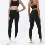 Lycra High Waist Black Bra