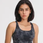 Tie Dye Naked Feel Cross Back Sports Bra
