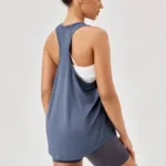 Knitted Sleeveless Quick-Dry Yoga Top