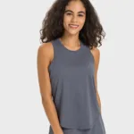Lyra and Nylon Sporty Sleeveless Tank Top