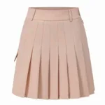 Chic look Pleated Cotton Golf Skort
