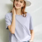 Minimalist Women's Summer Half Sleeves Top