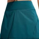 Elastane Pleated High Waisted Skort