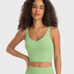 Soft Nylon blend Sleeveless Tank Top