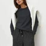 Cotton long Sleeves O-Neck Top